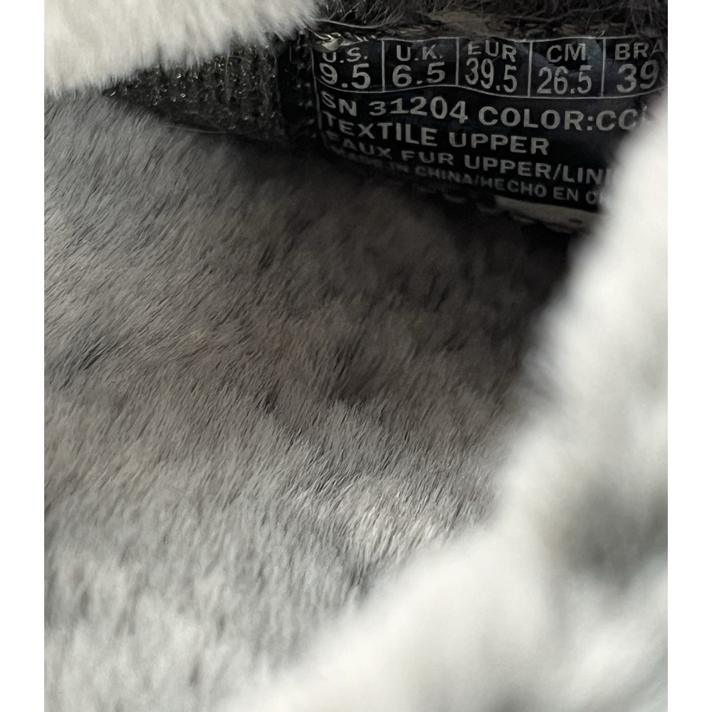 BOBS by Skechers Keepsakes Ice Angel Clog Slippers in Charcoal Womens 9.5 NEW - Picture 14 of 14